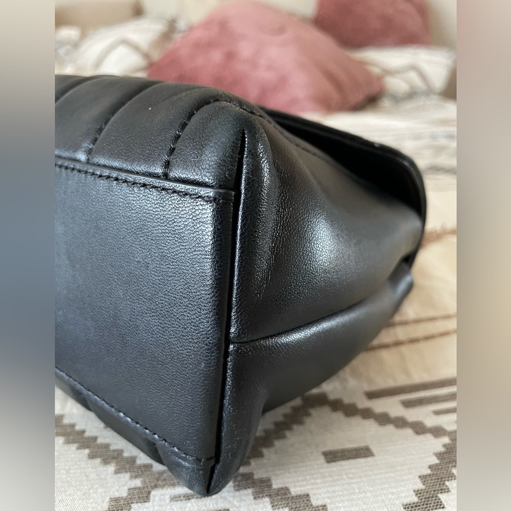*SOLD* Tory Burch Black Kira Heirloom with Top Handle - Picture 3 of 5